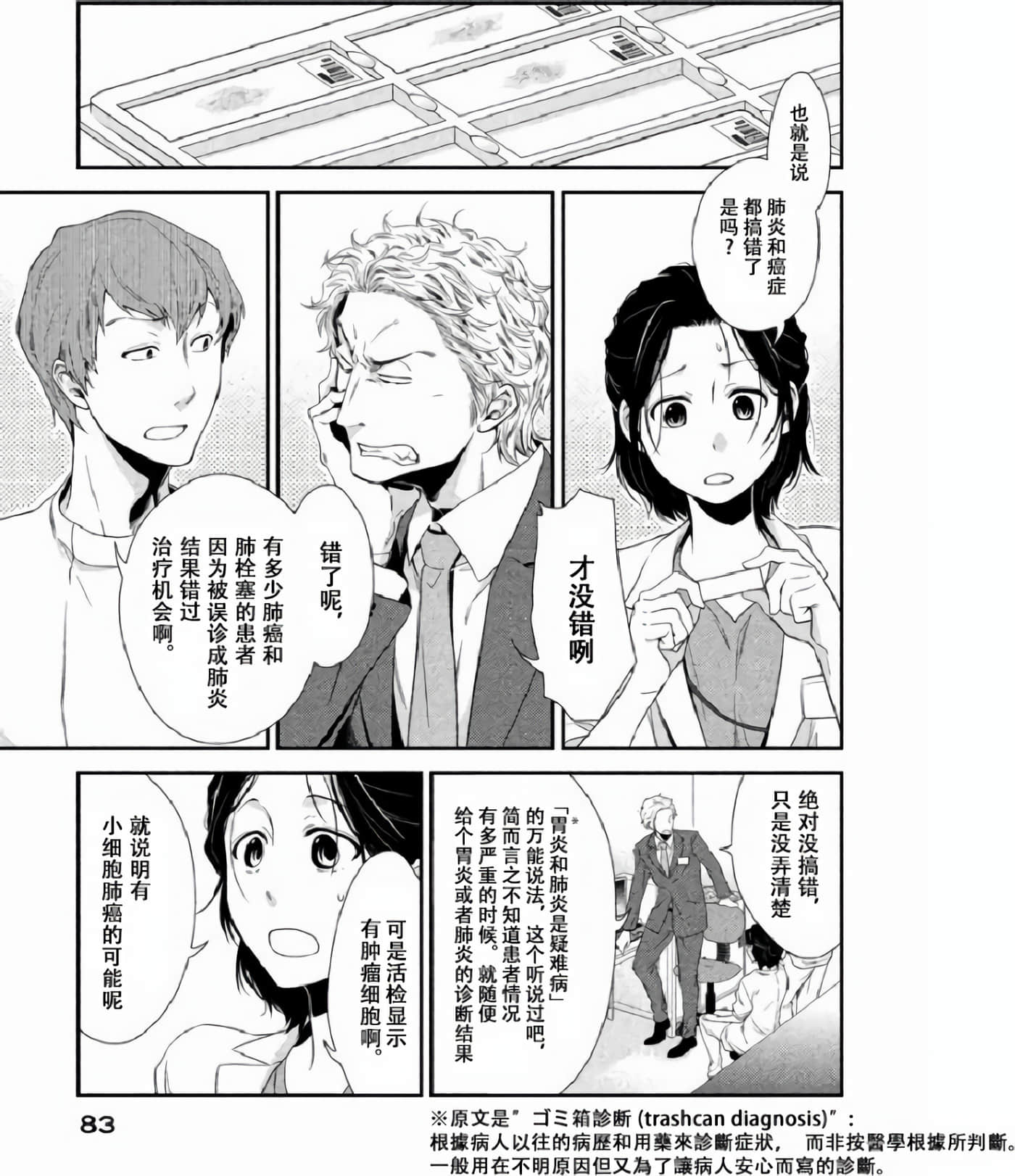 Fragile 病理医生岸京一郎之所见【1-126话 9-126是生肉】【フラジャイル 病理医岸京一郎の所見】-2