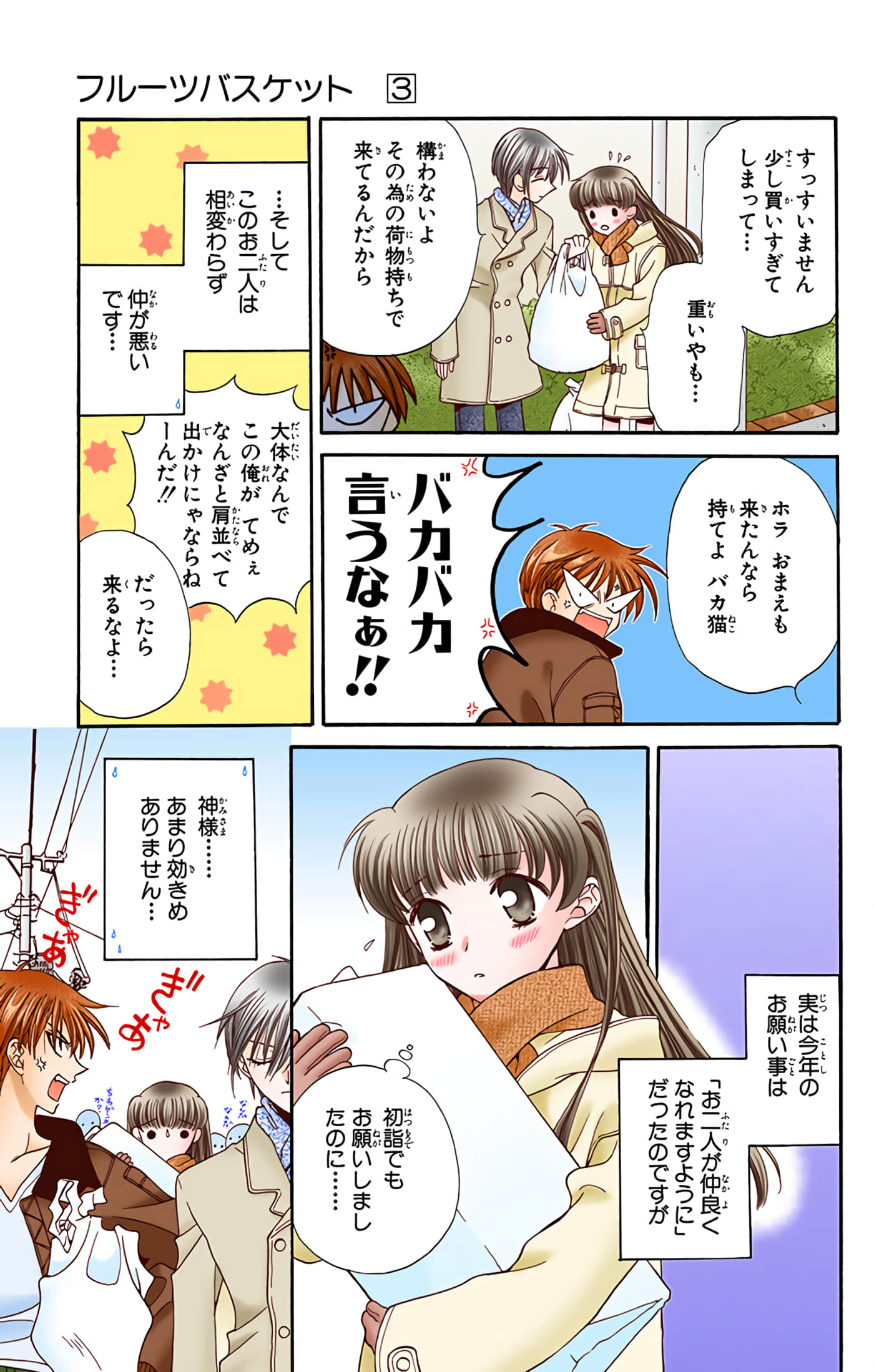 水果篮子 全彩【1-23卷 2-23是生肉 第1卷是文本替换】【フルーツバスケット／魔法水果籃】【已完结】-3