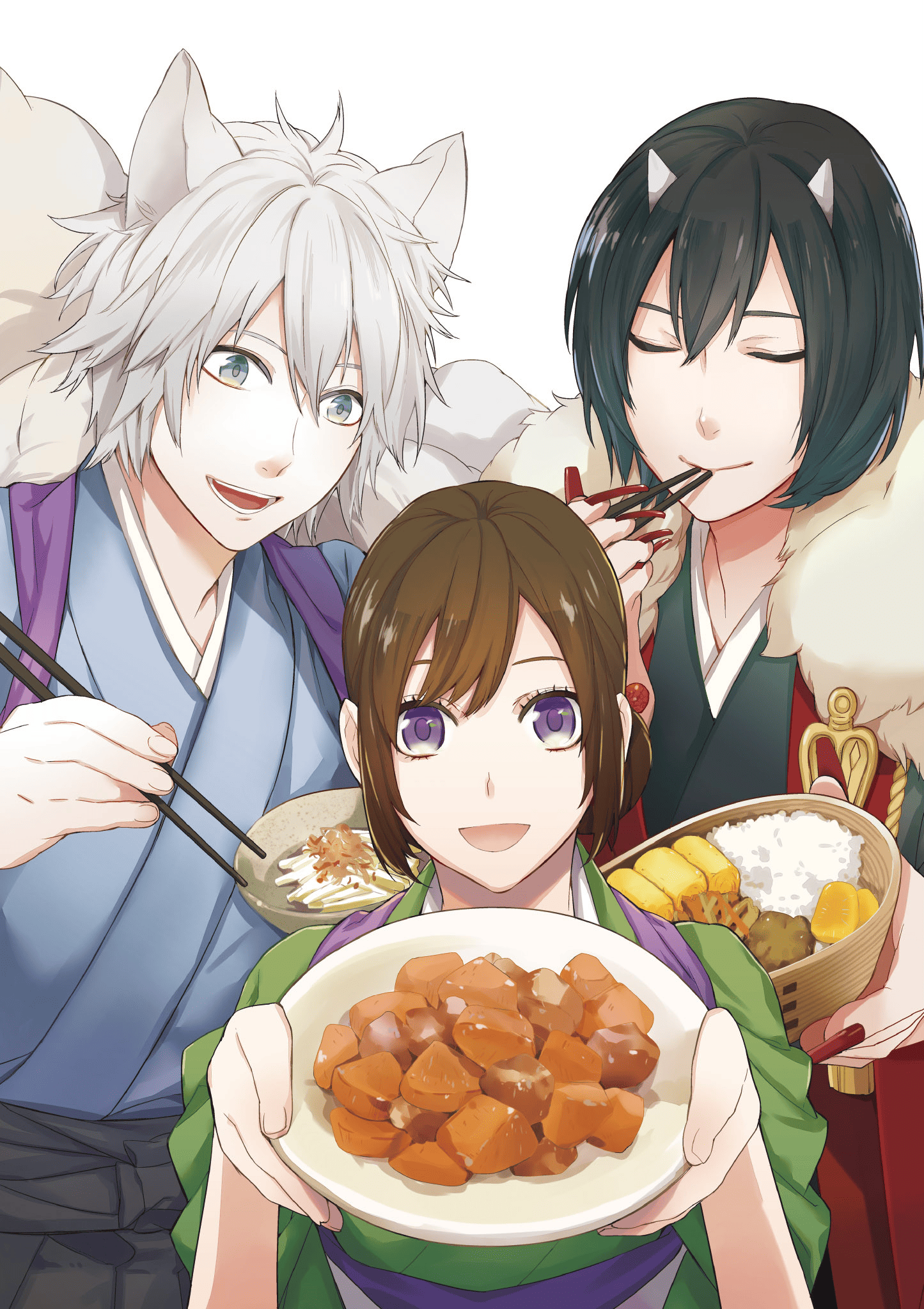 妖怪旅馆营业中【1-73话 57-73是生肉】【かくりよの宿飯 あやかしお宿に嫁入りします／妖怪旅館營業中 用料理收服鬼神的胃】-1